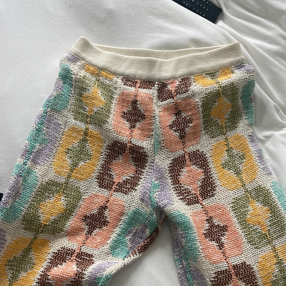 Printed pants